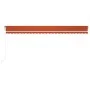 Automatische Markise LED-Windsensor Orangebraun 600x350 cm von vidaXL, Markisen - Ref: Foro24-3069055, Preis: 814,38 €, Rabat...