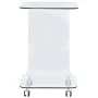 Mesa de centro de vidrio templado 45x40x63 cm de vidaXL, Mesas de centro - Ref: Foro24-284726, Precio: 153,15 €, Descuento: %