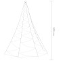 Wandbaum mit Metallhaken 720 kaltweiße LEDs 5 m von vidaXL, Schläuche und Lichterketten - Ref: Foro24-328645, Preis: 35,54 €,...