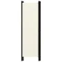 Biombo divisor de 4 paneles blanco 200x180 cm de vidaXL, Divisores de ambientes - Ref: Foro24-320719, Precio: 49,78 €, Descue...