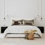 Mesitas de noche 2 unidades con cajón negro de vidaXL, Mesitas de noche - Ref: Foro24-342583, Precio: 58,65 €, Descuento: %
