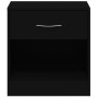 Nightstands 2 units with black drawer by vidaXL, Nightstands - Ref: Foro24-342583, Price: 61,94 €, Discount: %