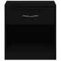 Nightstands 2 units with black drawer by vidaXL, Nightstands - Ref: Foro24-342583, Price: 58,66 €, Discount: %