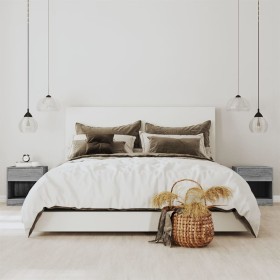 Nightstands 2 units with Sonoma gray drawer by vidaXL, Nightstands - Ref: Foro24-342587, Price: 60,26 €, Discount: %