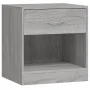 Nightstands 2 units with Sonoma gray drawer by vidaXL, Nightstands - Ref: Foro24-342587, Price: 64,23 €, Discount: %