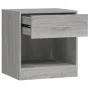 Nightstands 2 units with Sonoma gray drawer by vidaXL, Nightstands - Ref: Foro24-342587, Price: 64,23 €, Discount: %
