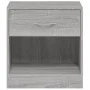 Nightstands 2 units with Sonoma gray drawer by vidaXL, Nightstands - Ref: Foro24-342587, Price: 64,23 €, Discount: %