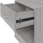 Mesitas de noche 2 unidades con cajón gris Sonoma de vidaXL, Mesitas de noche - Ref: Foro24-342587, Precio: 60,26 €, Descuent...