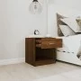 Nightstands 2 units with oak brown drawer by vidaXL, Nightstands - Ref: Foro24-342588, Price: 54,03 €, Discount: %