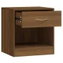Nightstands 2 units with oak brown drawer by vidaXL, Nightstands - Ref: Foro24-342588, Price: 54,03 €, Discount: %