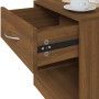 Nachttische 2 Einheiten mit eichenbrauner Schublade von vidaXL, Nachttische - Ref: Foro24-342588, Preis: 59,79 €, Rabatt: %