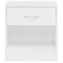 Nightstands 2 units with white drawer with gloss by vidaXL, Nightstands - Ref: Foro24-342585, Price: 53,76 €, Discount: %