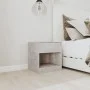 Bedside tables 2 units with concrete gray drawer by vidaXL, Nightstands - Ref: Foro24-342584, Price: 56,00 €, Discount: %