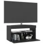 TV cabinet with LED lights black 75x35x40 cm by vidaXL, TV Furniture - Ref: Foro24-804393, Price: 53,42 €, Discount: %