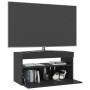 TV-Schrank mit LED-Leuchten schwarz 75x35x40 cm von vidaXL, TV-Möbel - Ref: Foro24-804393, Preis: 54,07 €, Rabatt: %