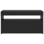 TV cabinet with LED lights black 75x35x40 cm by vidaXL, TV Furniture - Ref: Foro24-804393, Price: 53,42 €, Discount: %