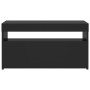TV-Schrank mit LED-Leuchten schwarz 75x35x40 cm von vidaXL, TV-Möbel - Ref: Foro24-804393, Preis: 54,07 €, Rabatt: %