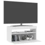 TV-Schrank mit weißen LED-Leuchten 75x35x40 cm von vidaXL, TV-Möbel - Ref: Foro24-804391, Preis: 51,88 €, Rabatt: %