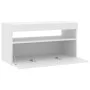 TV-Schrank mit weißen LED-Leuchten 75x35x40 cm von vidaXL, TV-Möbel - Ref: Foro24-804391, Preis: 51,88 €, Rabatt: %
