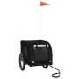Fahrradanhänger Haustiere Eisen Stoff Oxford schwarz von vidaXL, Kinderwagen für Haustiere - Ref: Foro24-94003, Preis: 99,63 ...