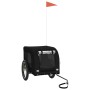 Fahrradanhänger Haustiere Eisen Stoff Oxford schwarz von vidaXL, Kinderwagen für Haustiere - Ref: Foro24-94003, Preis: 93,79 ...