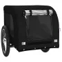 Fahrradanhänger Haustiere Eisen Stoff Oxford schwarz von vidaXL, Kinderwagen für Haustiere - Ref: Foro24-94003, Preis: 99,63 ...