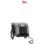 Pet Bicycle Trailer Iron Oxford Cloth Gray Black by vidaXL, pet strollers - Ref: Foro24-94000, Price: 93,97 €, Discount: %