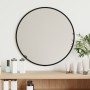 Black round wall mirror Ø 40 cm by vidaXL, Mirrors - Ref: Foro24-348185, Price: 33,32 €, Discount: %