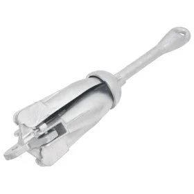 Silver malleable iron folding anchor 3.2 kg by vidaXL, Anchors - Ref: Foro24-94283, Price: 34,85 €, Discount: %