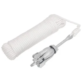 Ancla plegable con cuerda hierro maleable plateado 1,5 kg de vidaXL, Anclas - Ref: Foro24-94284, Precio: 24,32 €, Descuento: %