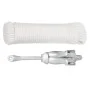 Folding anchor with silver malleable iron rope 3.2 kg by vidaXL, Anchors - Ref: Foro24-94286, Price: 40,60 €, Discount: %