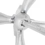 Folding anchor with silver malleable iron rope 3.2 kg by vidaXL, Anchors - Ref: Foro24-94286, Price: 40,60 €, Discount: %