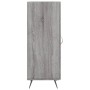 Sonoma gray engineered wood sideboard 34.5x34x90 cm by vidaXL, Sideboards - Ref: Foro24-828514, Price: 63,38 €, Discount: %