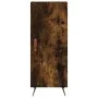 Smoked oak engineered wood sideboard 34.5x34x90 cm by vidaXL, Sideboards - Ref: Foro24-828513, Price: 57,29 €, Discount: %