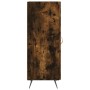 Sideboard aus geräuchertem Eichenholzwerkstoff, 34,5 x 34 x 90 cm von vidaXL, Sideboards - Ref: Foro24-828513, Preis: 58,03 €...