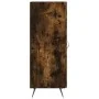 Smoked oak engineered wood sideboard 34.5x34x90 cm by vidaXL, Sideboards - Ref: Foro24-828513, Price: 57,29 €, Discount: %