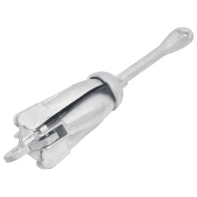 Ancla plegable hierro maleable plateado 2,5 kg de vidaXL, Anclas - Ref: Foro24-94282, Precio: 23,00 €, Descuento: %