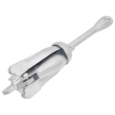 Ancla plegable hierro maleable plateado 2,5 kg de vidaXL, Anclas - Ref: Foro24-94282, Precio: 23,00 €, Descuento: %
