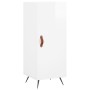 Glossy white plywood sideboard 34.5x34x90 cm by vidaXL, Sideboards - Ref: Foro24-828510, Price: 62,50 €, Discount: %