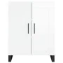 Hochglanzweißes Sperrholz-Sideboard 69,5 x 34 x 90 cm von vidaXL, Sideboards - Ref: Foro24-830222, Preis: 91,44 €, Rabatt: %