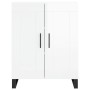 Hochglanzweißes Sperrholz-Sideboard 69,5 x 34 x 90 cm von vidaXL, Sideboards - Ref: Foro24-830222, Preis: 92,55 €, Rabatt: %