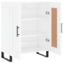 Glossy white plywood sideboard 69.5x34x90 cm by vidaXL, Sideboards - Ref: Foro24-830222, Price: 92,55 €, Discount: %