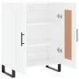 Hochglanzweißes Sperrholz-Sideboard 69,5 x 34 x 90 cm von vidaXL, Sideboards - Ref: Foro24-830222, Preis: 91,44 €, Rabatt: %