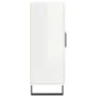 Glossy white plywood sideboard 69.5x34x90 cm by vidaXL, Sideboards - Ref: Foro24-830222, Price: 91,44 €, Discount: %