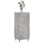 Aparador de madera contrachapada gris hormigón 34,5x34x90 cm de vidaXL, Aparadores - Ref: Foro24-828520, Precio: 56,07 €, Des...
