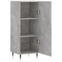 Sideboard aus grauem Betonsperrholz 34,5x34x90 cm von vidaXL, Sideboards - Ref: Foro24-828520, Preis: 56,79 €, Rabatt: %