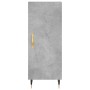 Gray concrete plywood sideboard 34.5x34x90 cm by vidaXL, Sideboards - Ref: Foro24-828520, Price: 56,79 €, Discount: %