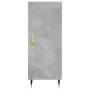 Gray concrete plywood sideboard 34.5x34x90 cm by vidaXL, Sideboards - Ref: Foro24-828520, Price: 56,07 €, Discount: %