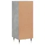 Gray concrete plywood sideboard 34.5x34x90 cm by vidaXL, Sideboards - Ref: Foro24-828520, Price: 56,07 €, Discount: %