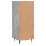 Sideboard aus grauem Betonsperrholz 34,5x34x90 cm von vidaXL, Sideboards - Ref: Foro24-828520, Preis: 56,79 €, Rabatt: %